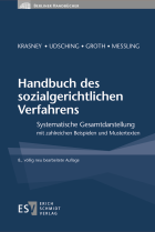 Handbuch des sozialgerichtlichen Verfahrens 