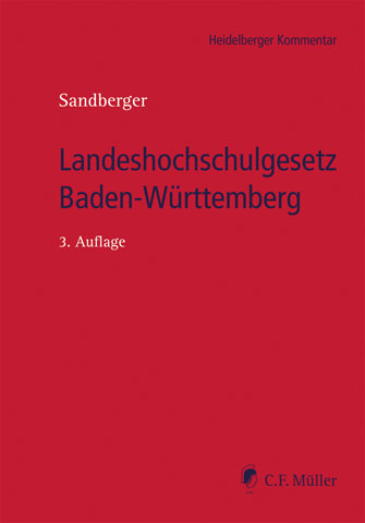  Landeshochschulgesetz Baden-Württemberg
