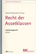 Frankfurter Kommentar zum Kapitalanlagerecht, Band 3