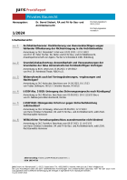 juris PraxisReport Privates Baurecht