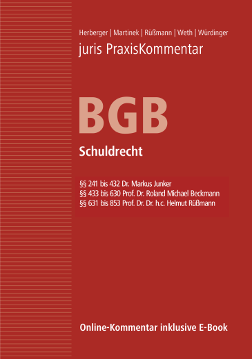 juris PraxisKommentar BGB Band 2