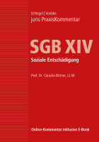 juris PraxisKommentar SGB XIV - Soziale Entschädigung