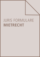 juris Formulare Miet- und WEG-Recht