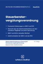 Steuerberatervergütungsverordnung