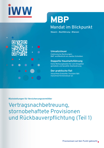  Mandat im Blickpunkt (MBP)
